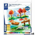 Pikkukuva 1 / 2: Vesivärimaalaussetti Staedtler Design Journey 6 Kappaletta 12 ml