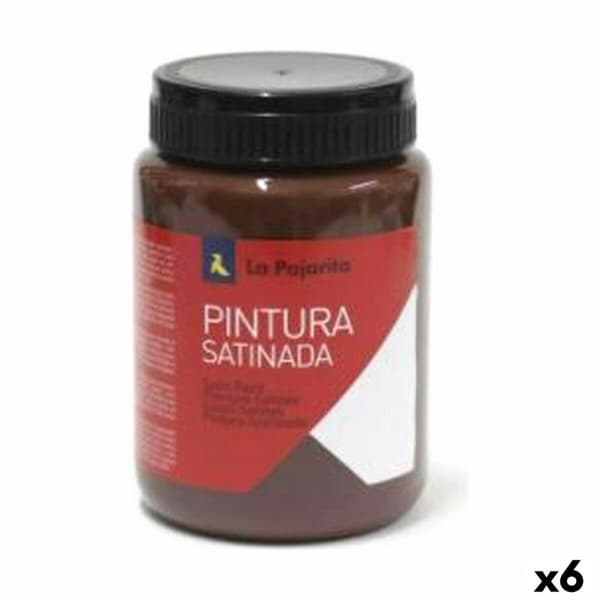 Tempera La Pajarita L-32 6 Kappaletta Ruskea Koulu Satiiniviimeistely