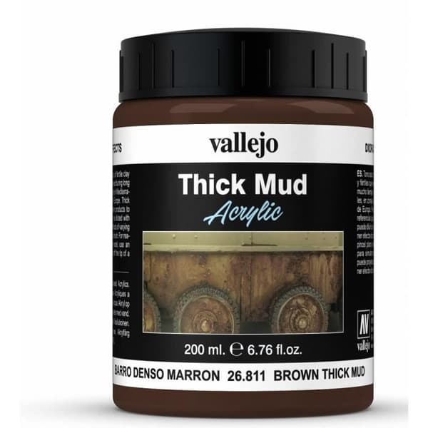 (VAL26810) - AV Weather Effects 200ml - Ljusbrun tjock lera