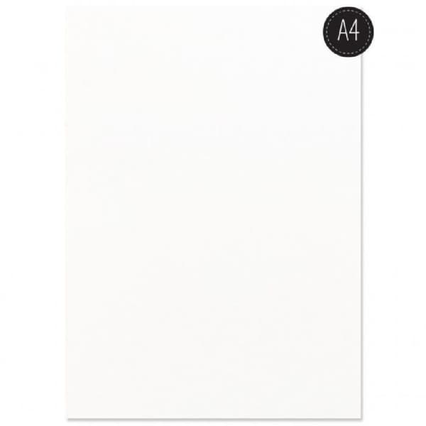 Florence White A4 200 g akvarellpappersdyna från Vaessen Creative (100st)