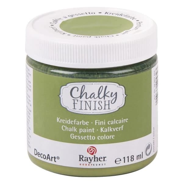 Kritfärg (Chalky Finish) - Avokado - 118 ml - Rayher Green