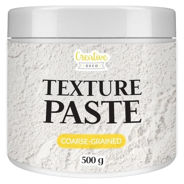 Creative Deco Structural Paste Storkorn 500g | Konstnärlig teckning| Avlastningsstruktur | Texture Paste | Kreativ aktivitet