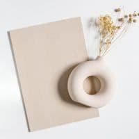 Creative Deco Sand Beige Chalk Paint | 1L | Matt och tvättbar | Möbelmålning av trä | Kritfärg | Invändig väggmålning