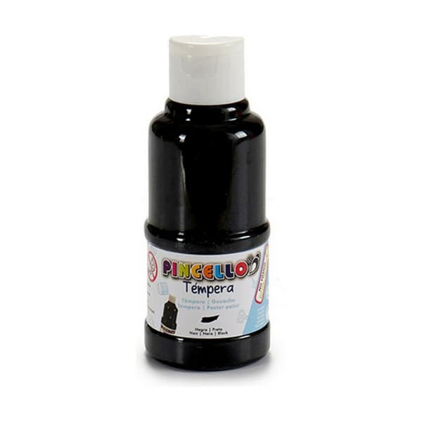 Gouache Pincello Svart 120 ml (12 antal)