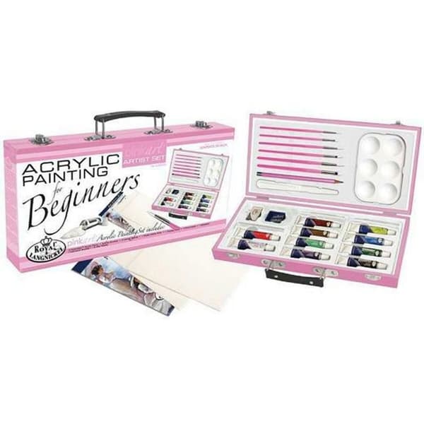 Maalaussetti Royal & Langnickel Acrylic Painting Beginners Monivärinen