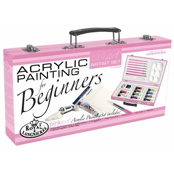 Maalaussetti Royal & Langnickel Acrylic Painting Beginners Monivärinen