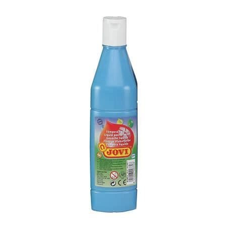JOVI flytande temperafärg 500 ml - Ljusblå