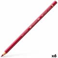 Miniatyrbilde 1 av 2: Fargeblyanter Faber-Castell Polychromos Intense Rubinrød 6 Deler