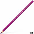 Pikkukuva 1 / 2: Värikynät Faber-Castell Polychromos Karmiininpunainen 6 Kappaletta