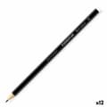 Miniatyrbillede 1 af 2: Farveblyanter Staedtler Wopex Sort (12 enheder)