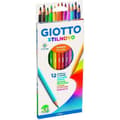 Miniatyrbillede 1 af 4: Farveblyanter Giotto Stilnovo Multifarvet 12 Dele