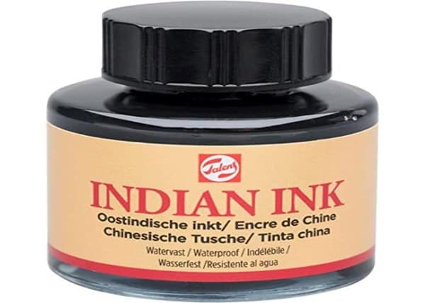 Talens akvarellfärg - delB07XVQJ1PN - Chinese Tinte Indian Ink 30 ml