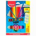Miniatyrbillede 2 af 2: Farveblyanter Maped Color' Peps Multifarvet 24 Dele (12 enheder)