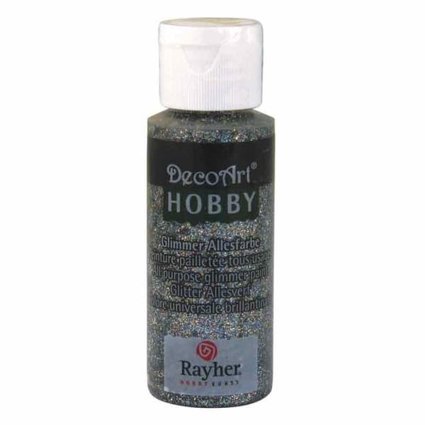 Akrylfärg - DECOART - Regnbåge - Glittrande - 59 ml - Alla användningar
