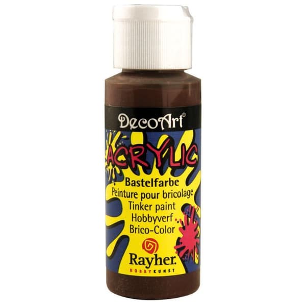 Färg - Mocca brun - Akryl - 59 ml - Dec...
