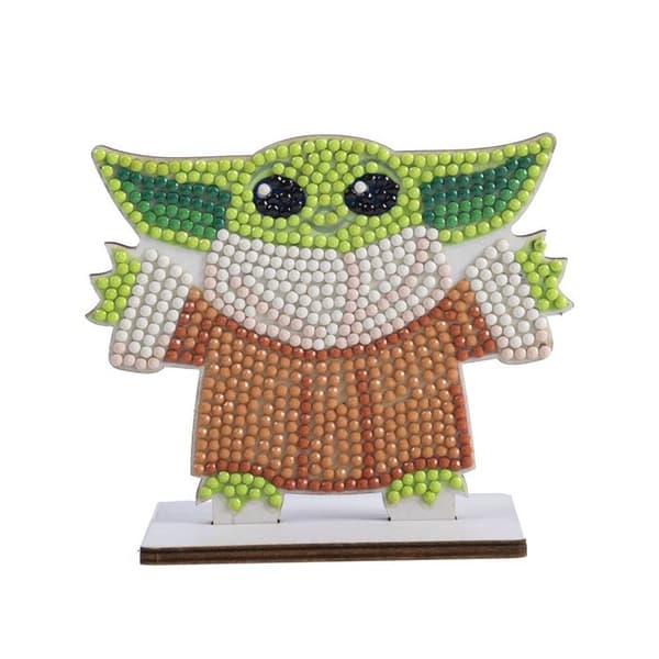 Akrylmålning - Diamantmålning - Crystal Art Buddy - 8x11cm - Glittrande kristaller - Barn