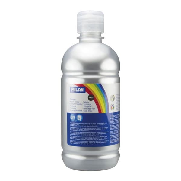 Gouachefärg 500ml Silver
