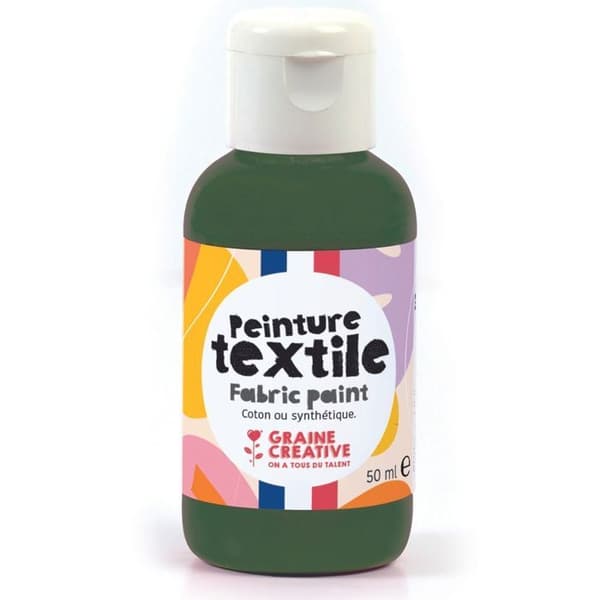 Textilfärg 50 ml - skogsgrön