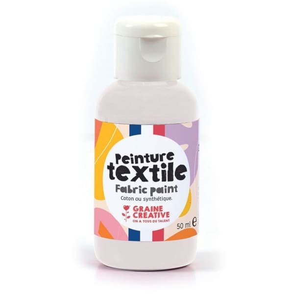 Textilfärg 50 ml - vit