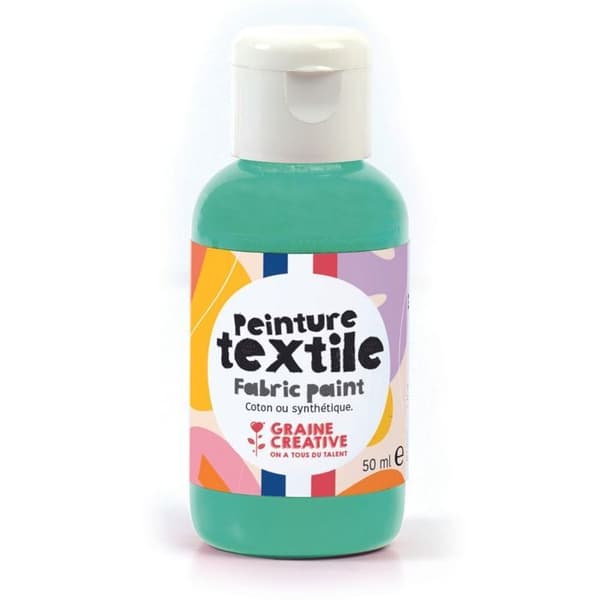 Textilfärg 50 ml - turkosblå