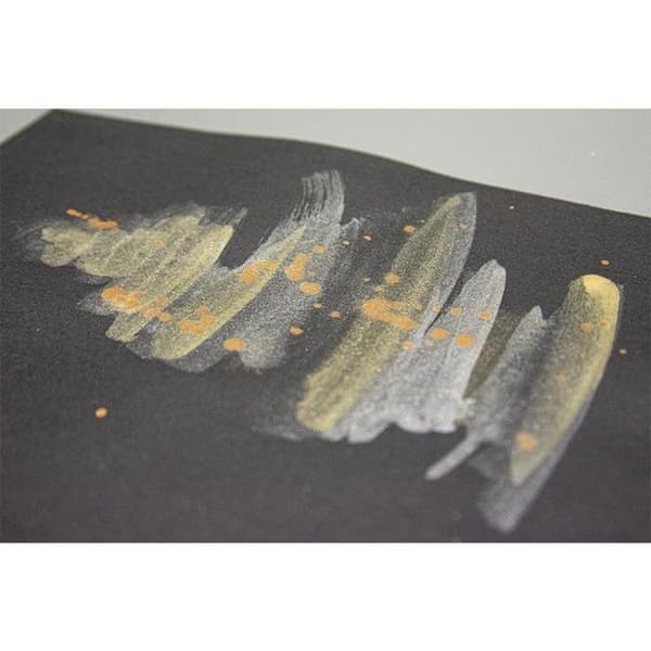 5 färg guld metallic akrylfärg