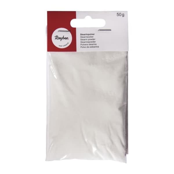 Stearinpulver för ljus 50g - Rayher Blanc