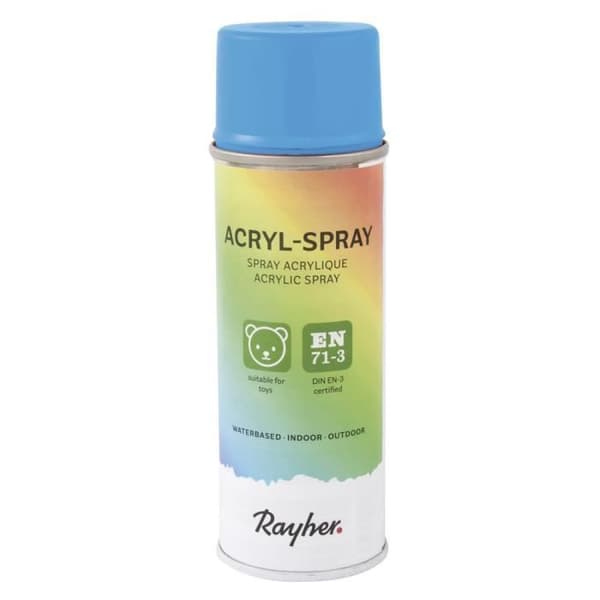 Akrylspray - Ej specificerad - Turkos - 200ml - Snabbtorkande - Väderbeständig