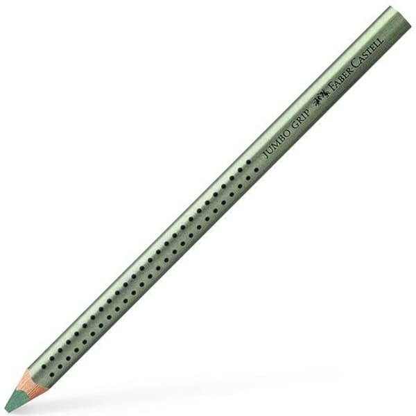 Färgpennor Faber-Castell Grön metallic (12 antal)