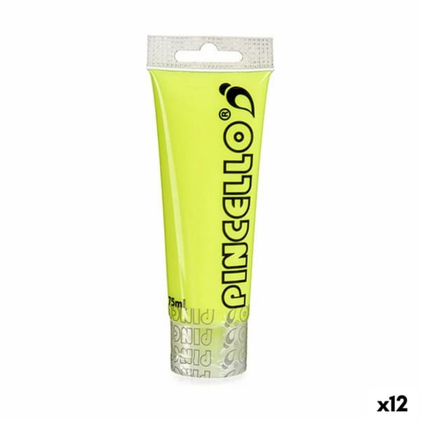 Akrylfärg Pincello AC75N-1 Gul 75 ml (12 antal)