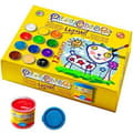 Miniatyrbillede 1 af 2: Tempera Playcolor 12 Dele 40 ml Multifarvet