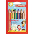 Miniatyrbillede 1 af 2: Farveblyanter Stabilo Woody 3 in 1 3-i-1 Multifarvet