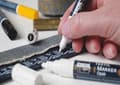 Miniatyrbild 1 av 4: Javana textilfärg - 92771 - KREUL Toma - TEXI Max Opak plast gånger Stylus, 2-4 mm, koppar