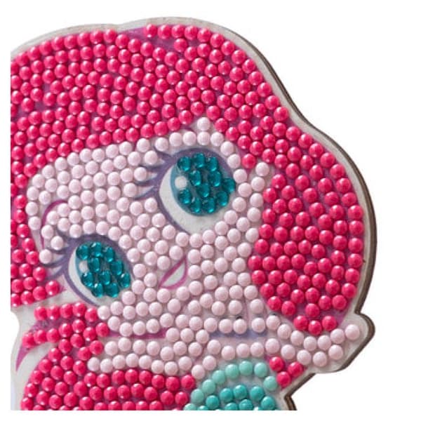 Akrylmålning - Crystal Art - Buddy - 8x11cm - Lilla sjöjungfrun - Barn