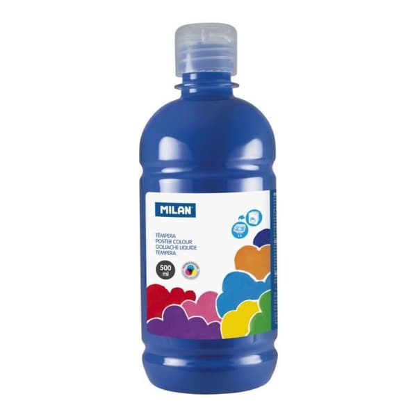 Gouachefärg 500ml Cyanblå