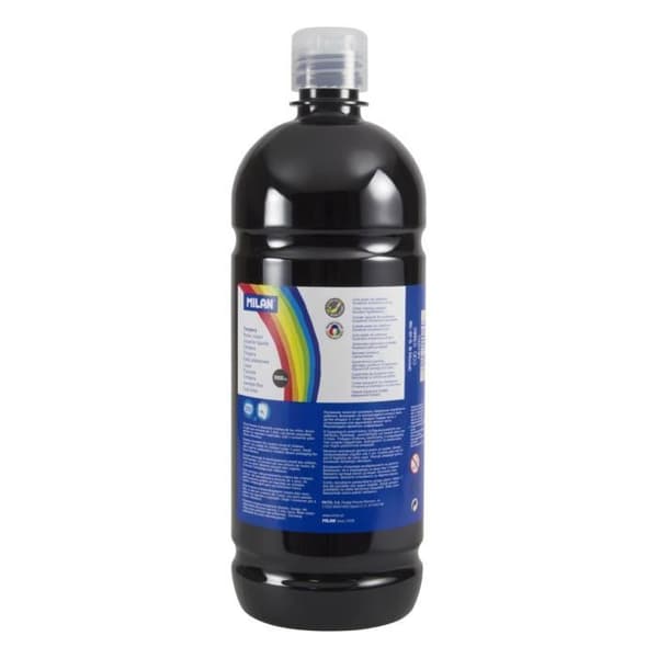 Gouachefärg 1000 ml Svart