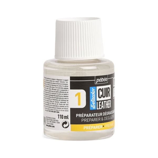 Avfettare preparat - PEBEO - Setacolor - Vit - 110 ml