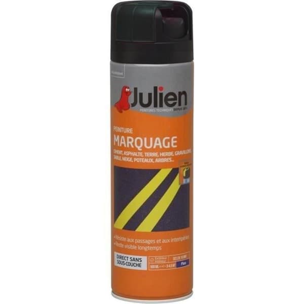 Markeringsfärgspray - 500 mL - mattsvart