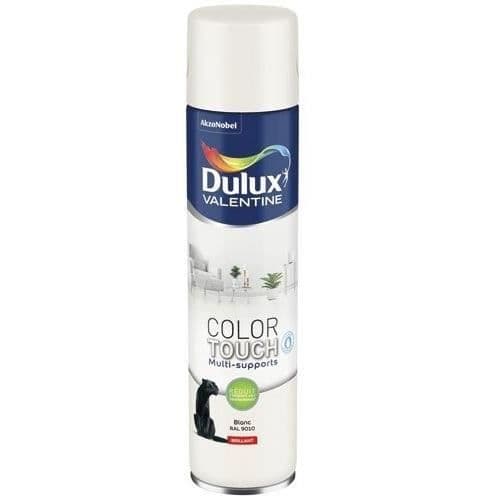 GENERIQUE - Aérosol Color Touch glänsande vit 600ml - DULUX VALENTINE
