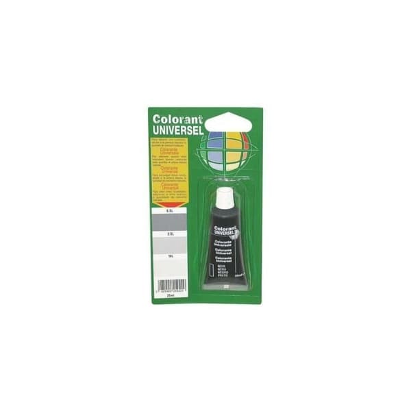 Universalfärgning - svart - COLOR 2000+ - 25 ml - Luktfri och lösningsmedelsfri