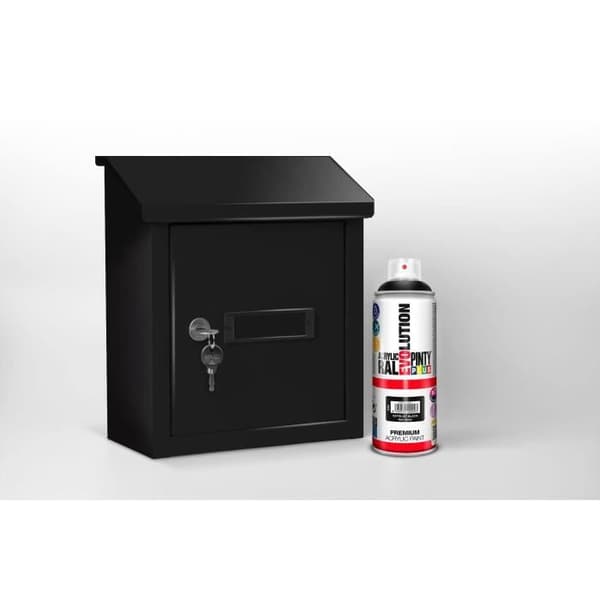 Sprayfärg - mer utveckling - svart satin NVS632 - 400 mL