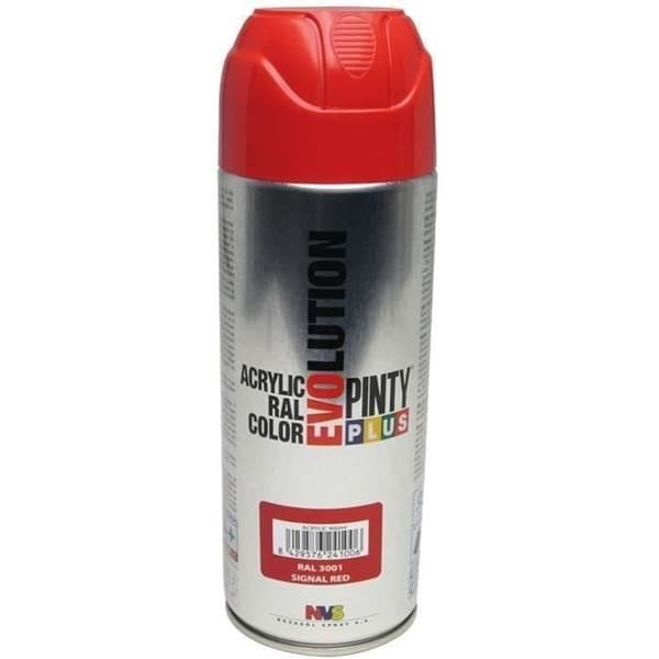 PINTY - Sprayfärg 400ml blank röd RAL 3001.