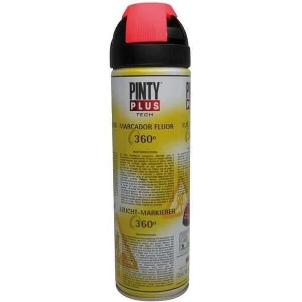 Sprayfärg - PINTY - Kirscheröd T184 - Multidirektionell ventil - Hög ljusstyrka
