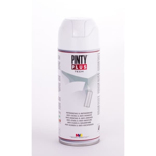 Anti-stain Spray Paint Täcker fläckar 400ml Vit - Pinty Plus