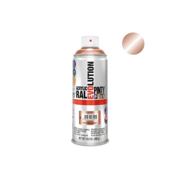 Akrylfärg - GENERIC - Pintyplus Evolution - 520cc - Rose Gold - Ultra Snabbtorkande