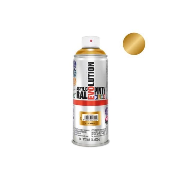 Sprayfärg - GENERISK - Pintyplus Evolution - 520cc - Mässing - Blank