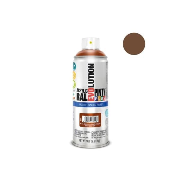 Sprayfärg - GENERISK - Pintyplus Evolution - 520cc - Nötnöt - Vattenbaserad