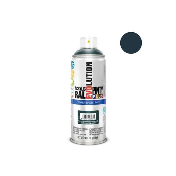 Sprayfärg - GENERIC - Pintyplus Evolution - 520cc - Antracitgrå - Vattenbaserad