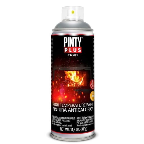 Sprayfärg - hög temperatur - silver A150 - 400 mL