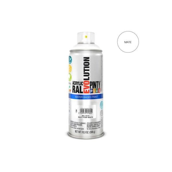 Sprayfärg - Pintyplus - Evolution - 520cc - Ren Vit - Matt