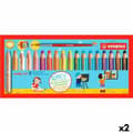 Miniatyrbild 1 av 2: Färgpennor Stabilo Multicolour 18 Delar (2 antal)
